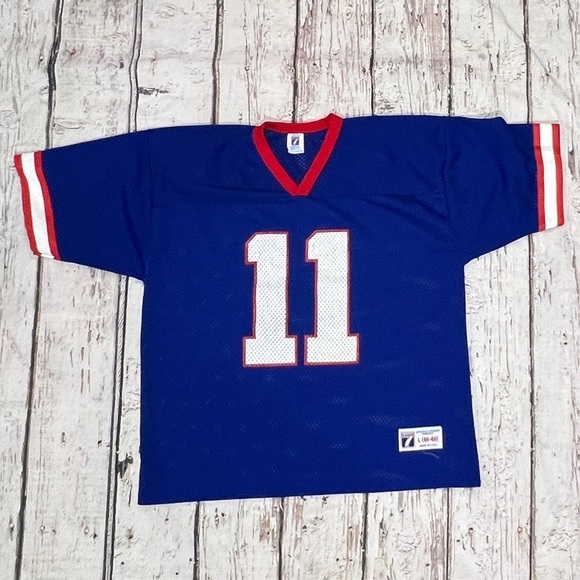 Vtg Phil Simms New York Giants Logo 7 NFL Football Sports Jersey